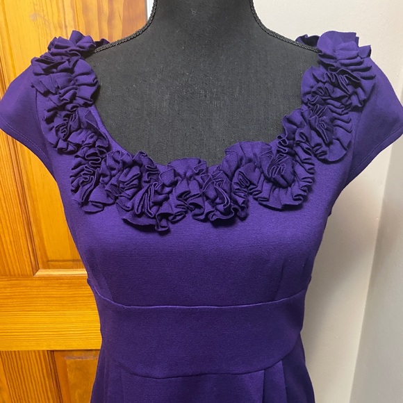 Maggy London cap sleeve dress - Picture 3 of 4